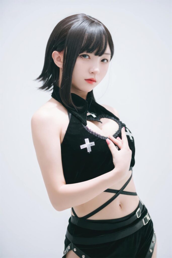 花铃 NO.037 – 吊带袜修女[71P/399MB]-无料摄影圈