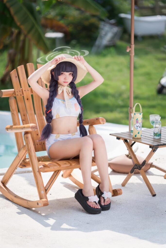 花铃 NO.040 – 碧蓝档案 美游泳装[41P/303MB]插图1