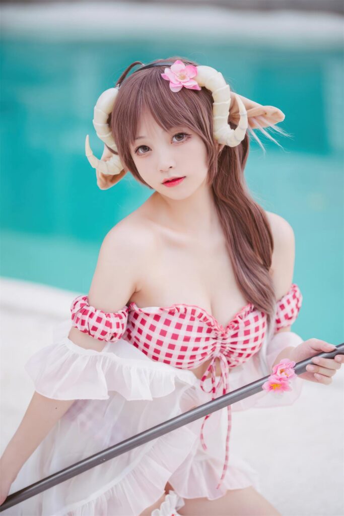 花铃 NO.044 – 小羊夏卉[34P/260MB]插图2