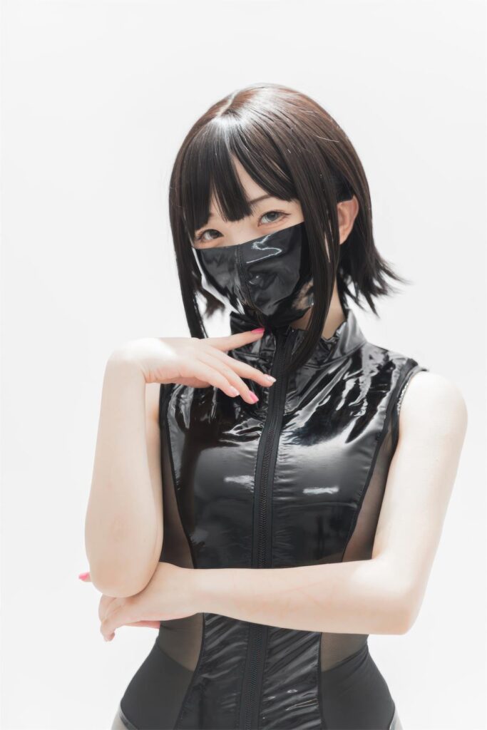 花铃 NO.046 – 灰丝皮衣[73P/286MB]插图2