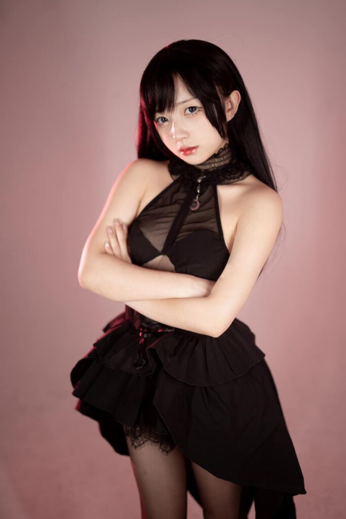 花铃 NO.048 – 黑丝燕尾礼服[85P/731MB]插图3