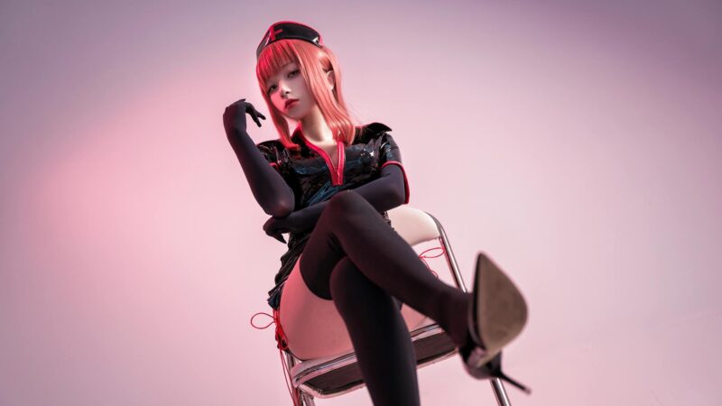 花铃 NO.051 – 玛奇玛黑色护士[20P/219MB]-无料摄影圈