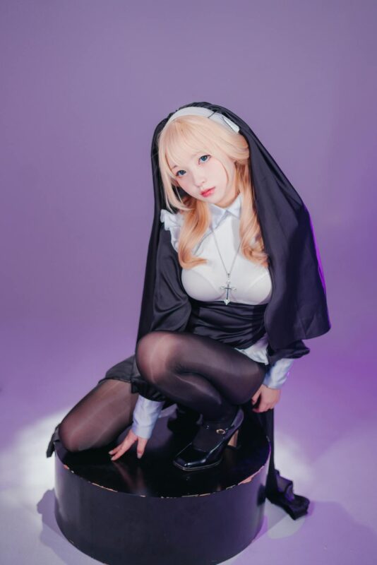 花铃 NO.056 - 圣堂修女[151P/469MB]-无料摄影圈