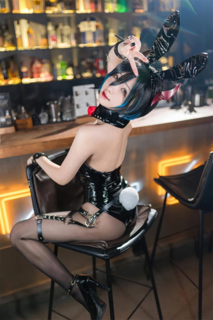 花铃 NO.061 – 碧蓝航线 胡滕 兔女郎[126P/999MB]插图2