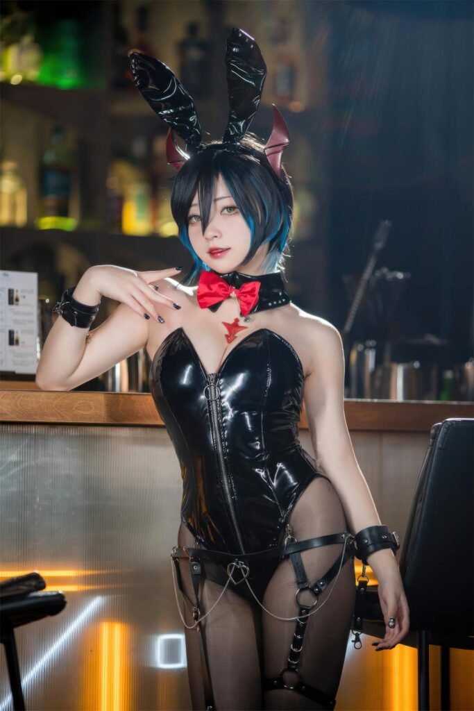 花铃 NO.061 – 碧蓝航线 胡滕 兔女郎[126P/999MB]插图1