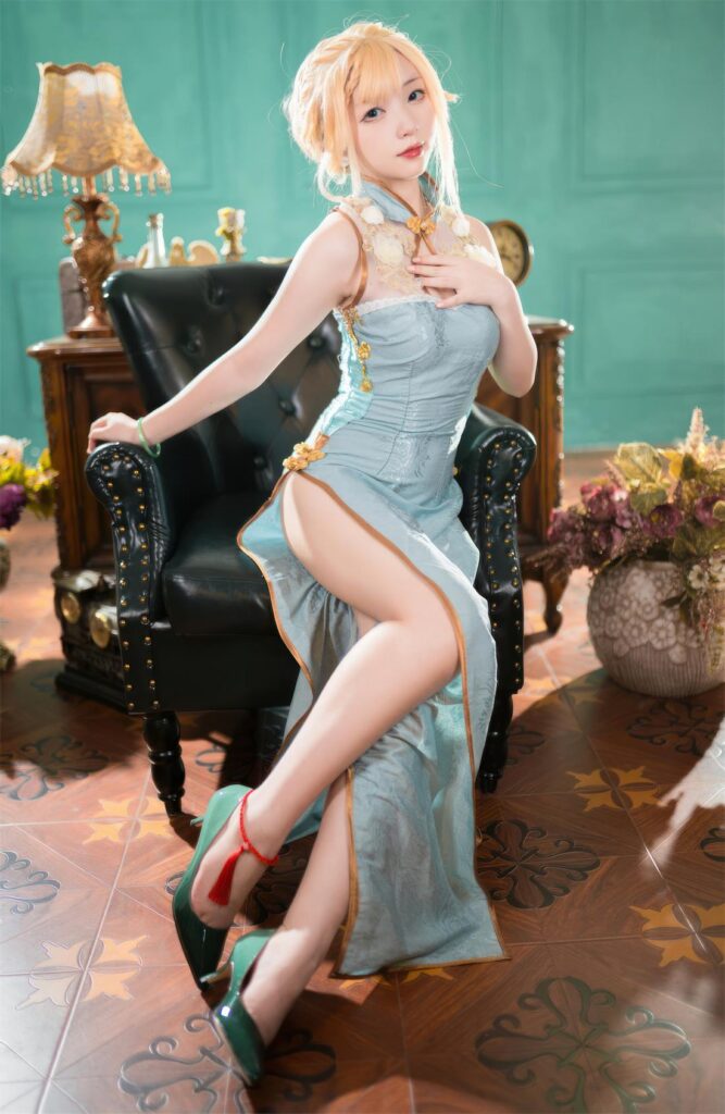 花铃 NO.065 – 玉瓯立旗袍[88P/693MB]插图2