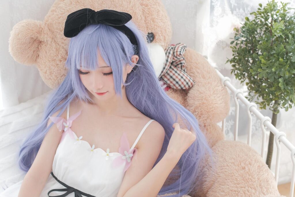 花柒Hana NO.007 – 独角兽清凉阅读时光[20P/81.7MB]插图3