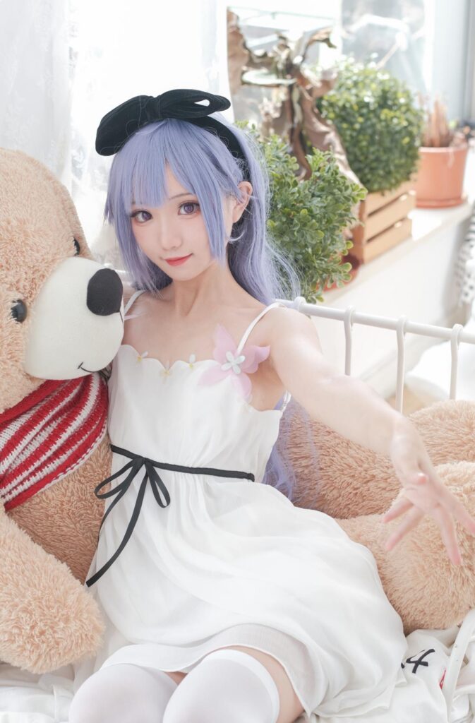 花柒Hana NO.007 – 独角兽清凉阅读时光[20P/81.7MB]插图1