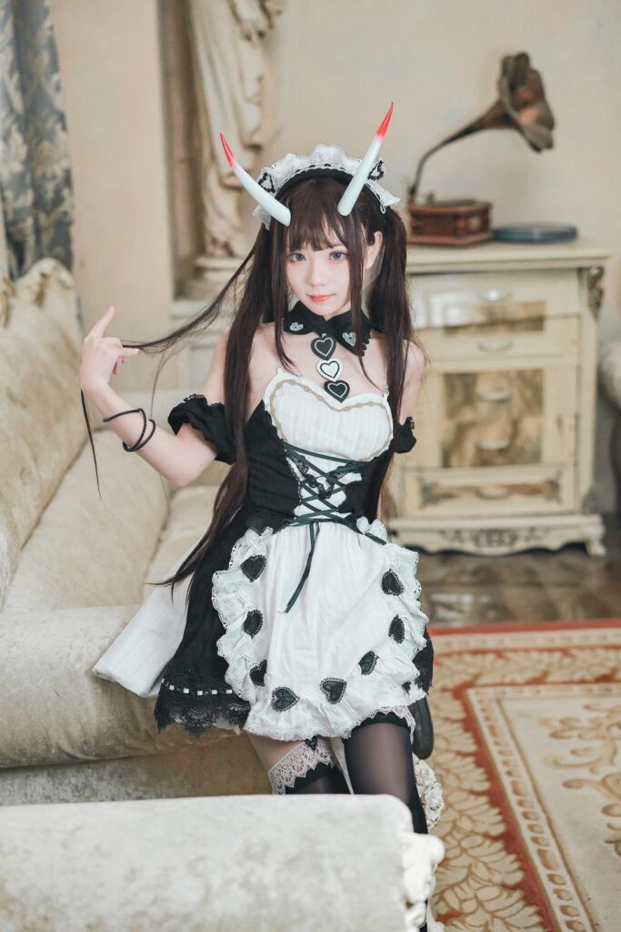 花柒Hana 016 能代女仆 [21P/323MB]插图3