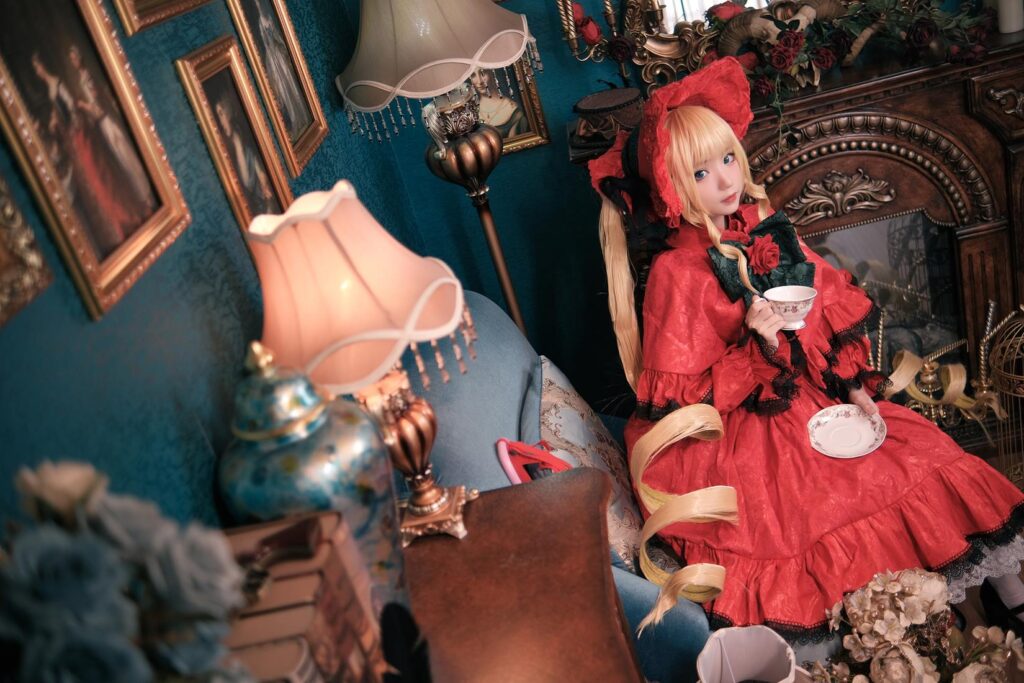 花柒Hana NO.020 – 蔷薇少女[13P/220MB]插图2