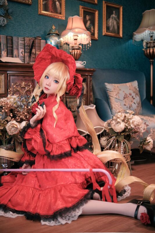 花柒Hana NO.020 – 蔷薇少女[13P/220MB]-无料摄影圈