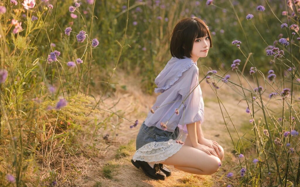 花柒Hana NO.030 – 马鞭草[15P/278MB]插图1