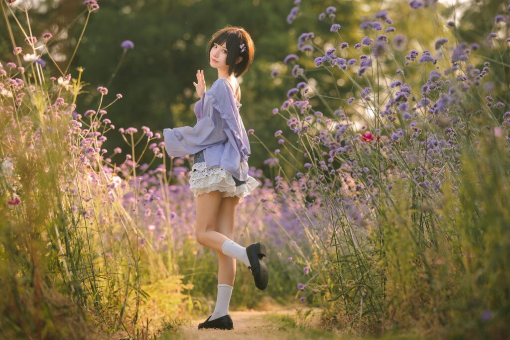 花柒Hana NO.030 – 马鞭草[15P/278MB]插图3