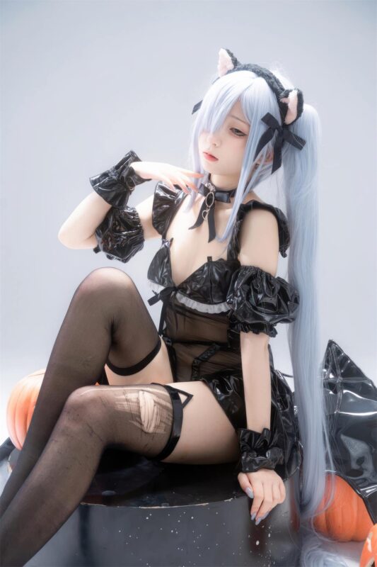 花铃 034 雅努斯 喵喵惊悚夜[44P/315MB]-无料摄影圈