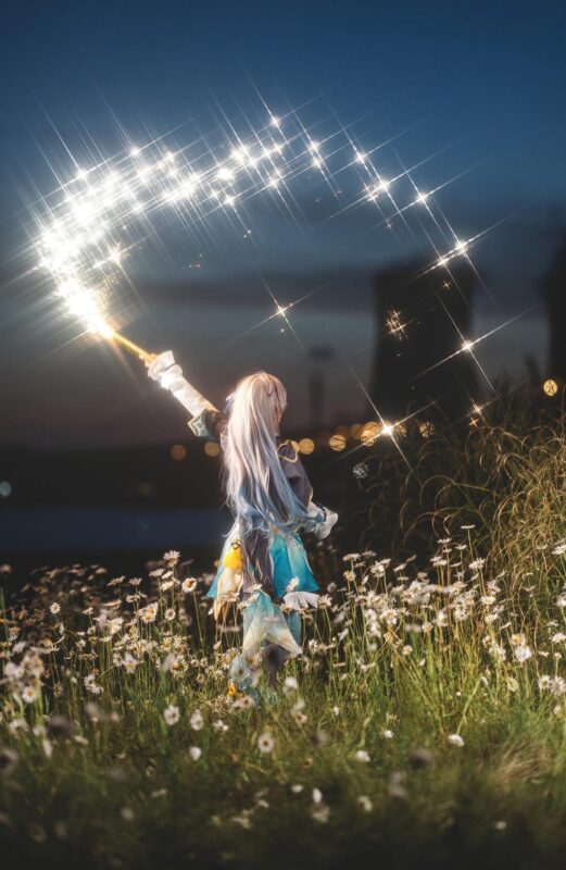 花柒Hana NO.035 – 崩坏：星穹铁道 流萤[18P/112MB]-无料摄影圈