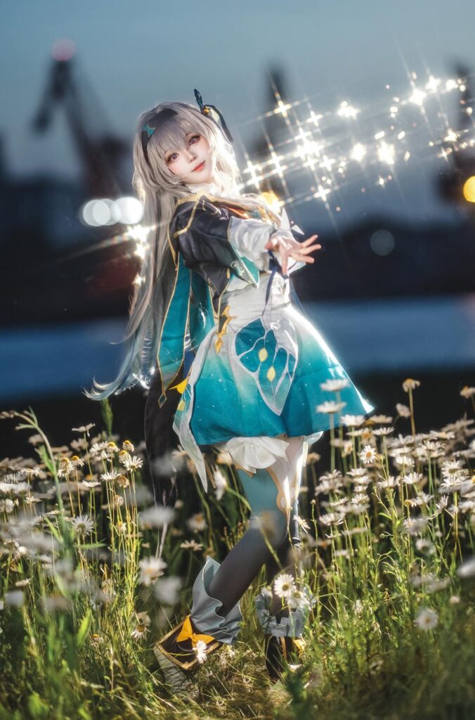 花柒Hana NO.035 – 崩坏：星穹铁道 流萤[18P/112MB]插图1