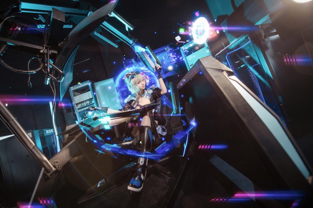 花柒Hana NO.036 – 崩坏：星穹铁道 银狼[17P/269MB]插图1