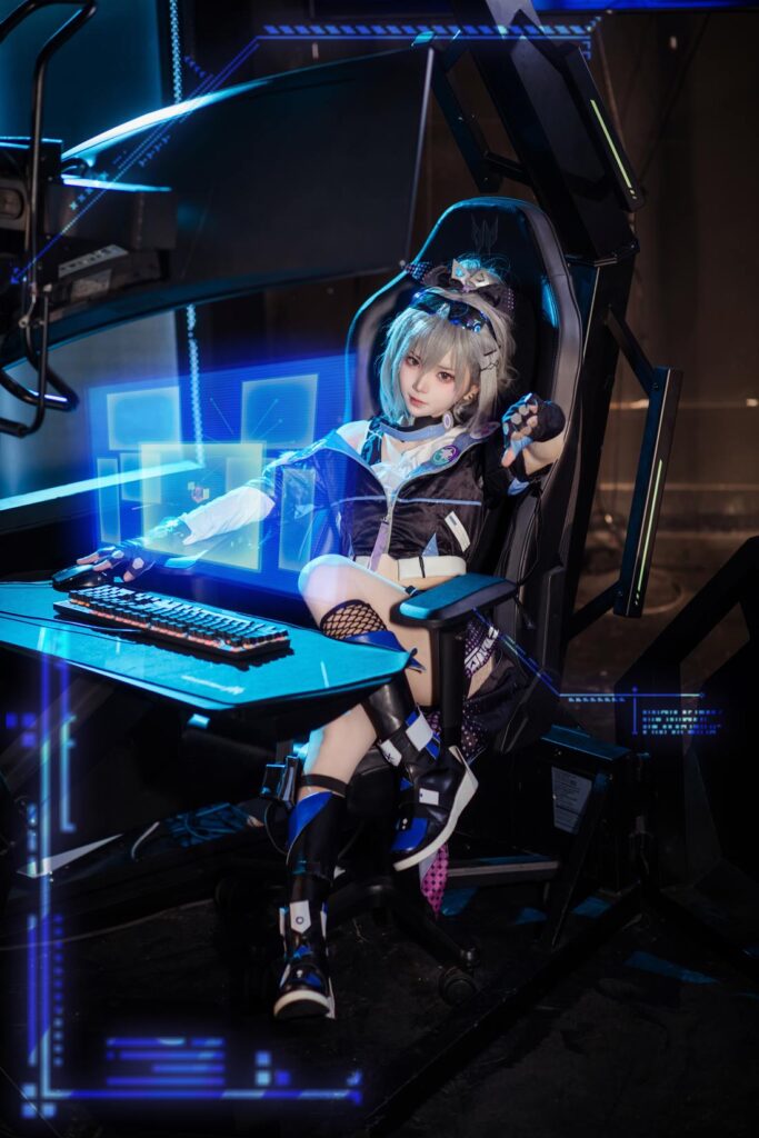 花柒Hana NO.036 – 崩坏：星穹铁道 银狼[17P/269MB]插图3