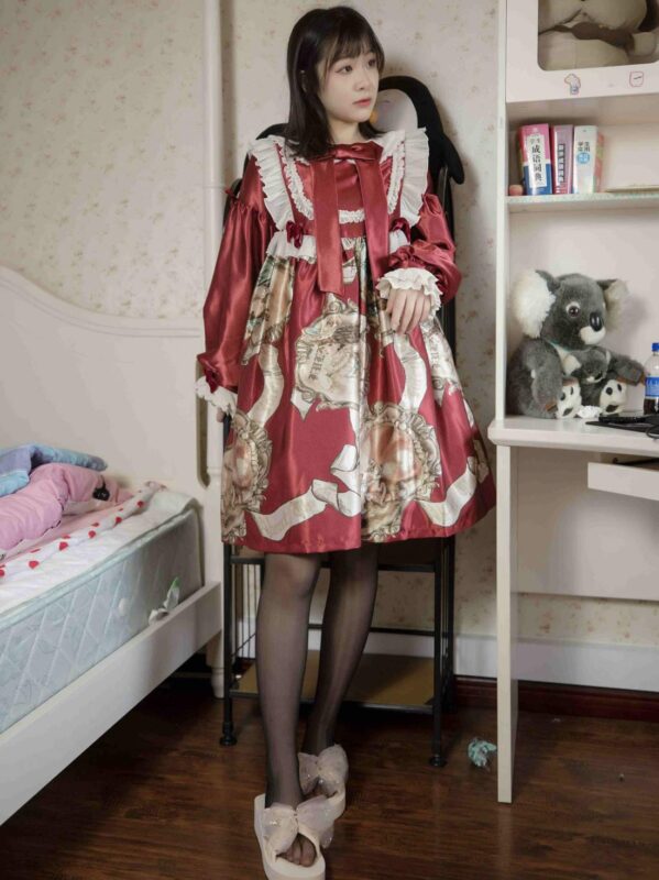 幻琪琪 NO.001 – 红色Lolita 黑丝[47P/1V/430MB]-无料摄影圈