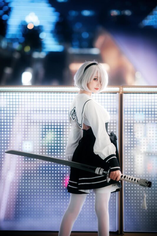 凰儿 NO.001 - 2B还有JK[10P/37MB]-无料摄影圈