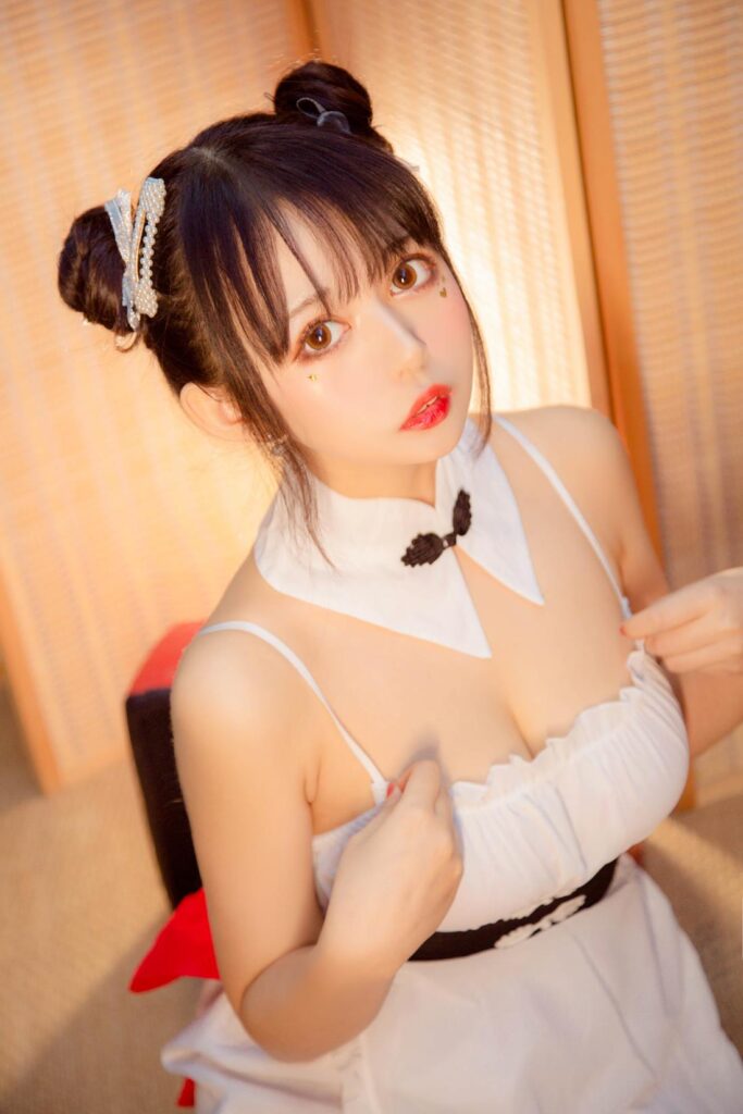 大眼萌妹黑猫猫OvO – 中华风 [15P/131MB]插图3