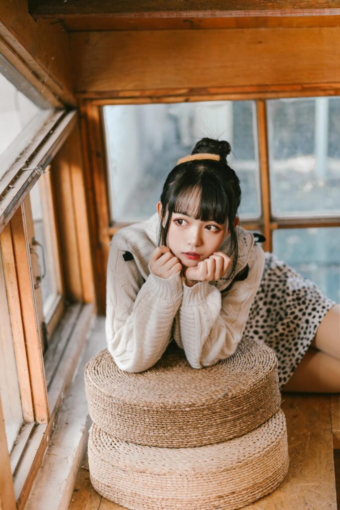 大眼萌妹黑猫猫OvO – 少女心事 [21P/282MB]插图2