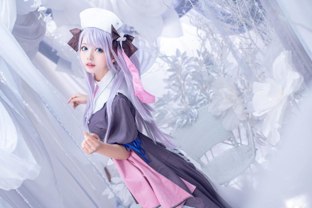 大眼萌妹黑猫猫OvO – 女灶神 [14P/130MB]插图2