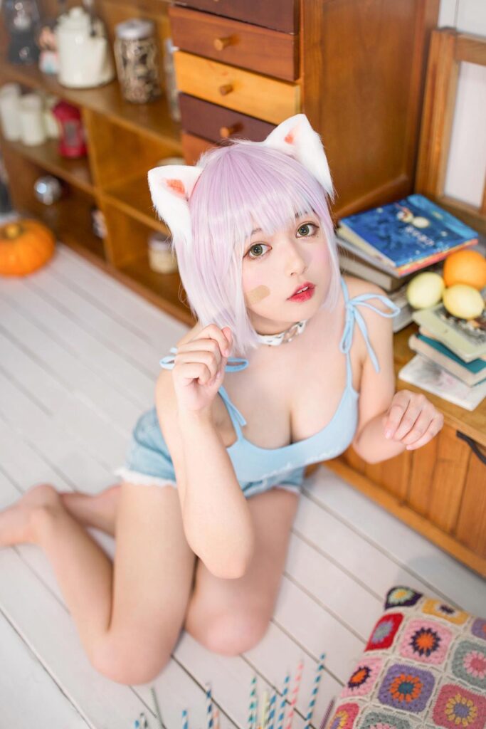 大眼萌妹黑猫猫OvO – 养猫小课堂 [35P/247MB]-无料摄影圈