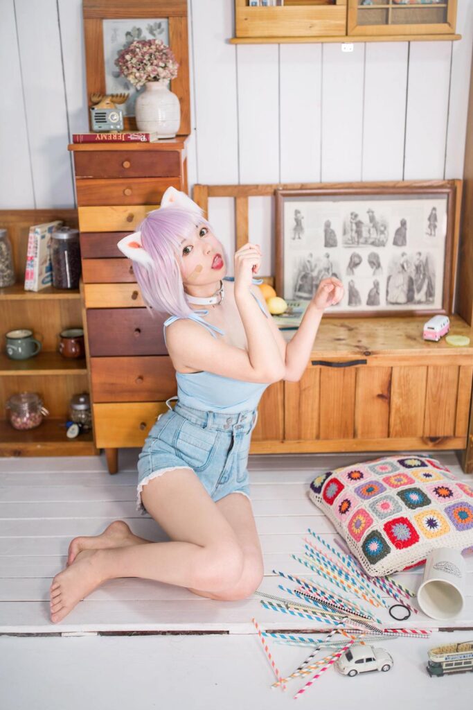 大眼萌妹黑猫猫OvO – 养猫小课堂 [35P/247MB]插图1