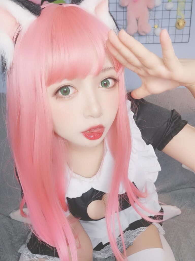 黑猫猫OvO – 猫女仆自拍[13P/36.7MB]插图3