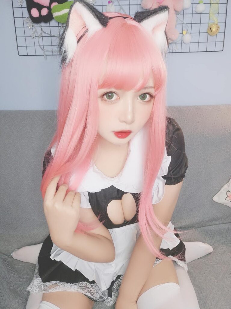 黑猫猫OvO – 猫女仆自拍[13P/36.7MB]插图2