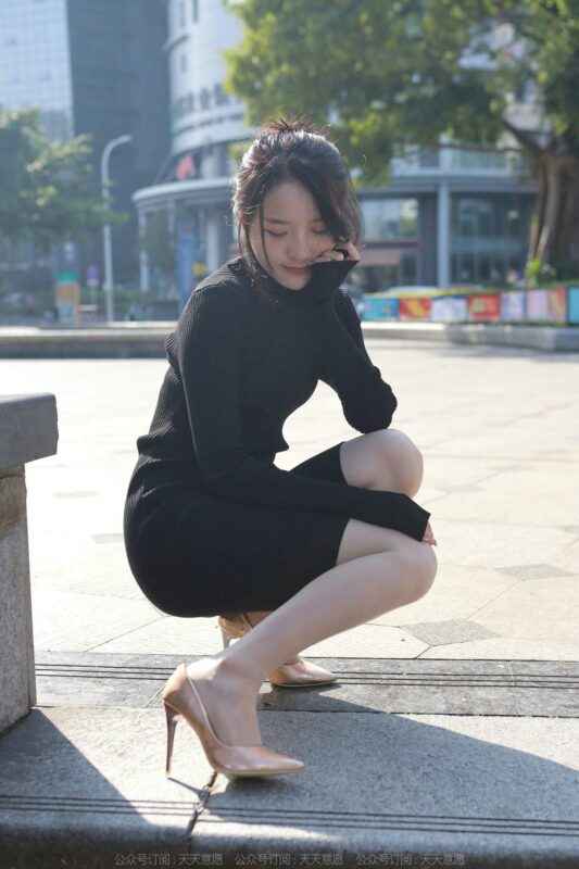 [IESS异思趣向] 2022.3.21 丝享家 1035：婉萍《黑色包臀裙》[90P/111MB]-无料摄影圈