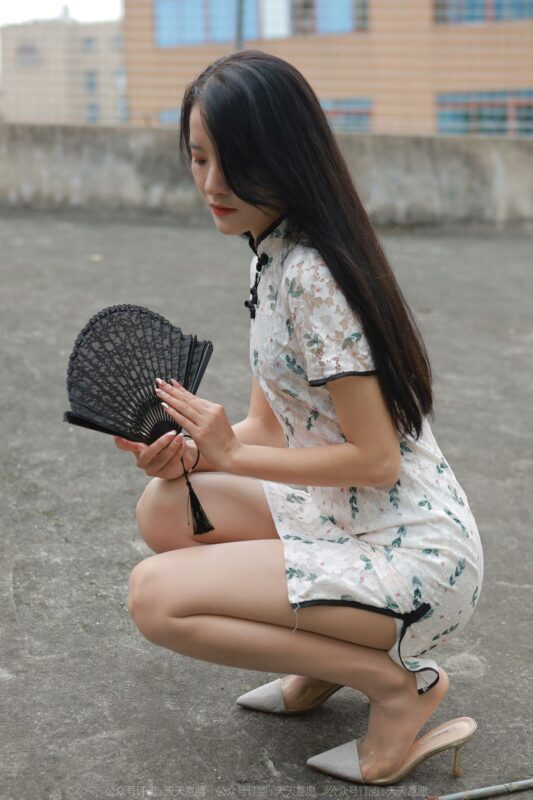 [IESS异思趣向] 2022.3.28 丝享家 1042：婉萍《旗袍美仁》[85P/106MB]-无料摄影圈