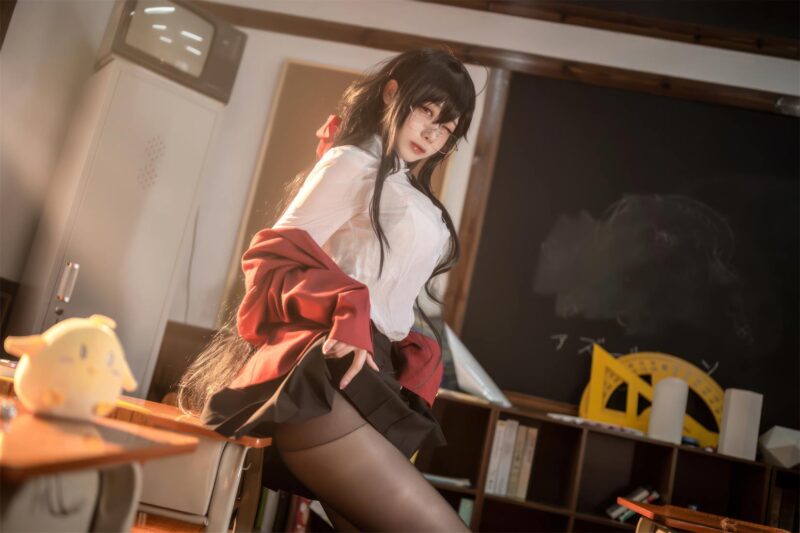 安食Ajiki NO.007 - 碧蓝航线 大凤 JK[40P/279MB]-无料摄影圈