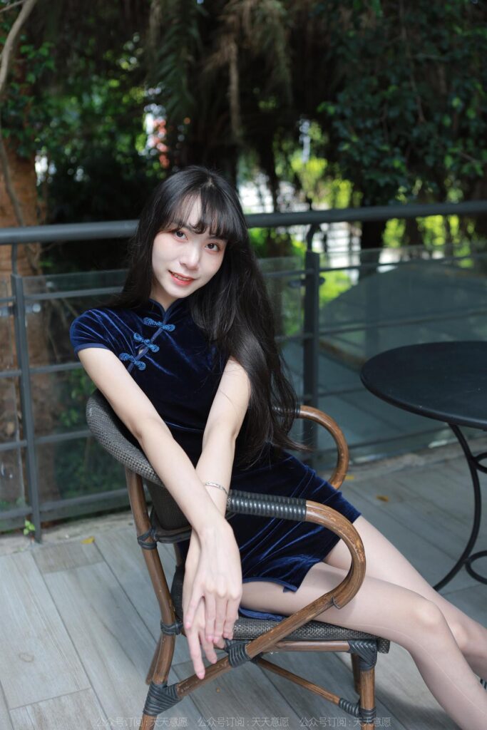 [IESS异思趣向] 2022.10.28 丝享家 1251 团团《灰思旗袍》[80P/84MB]插图3