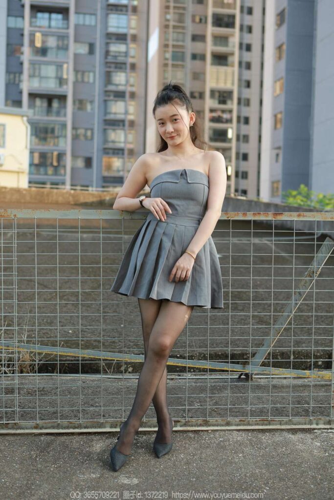 [IESS异思趣向] 2023.11.01 丝享家 1574 秋秋《灰色小礼裙》[78P/99MB]插图3