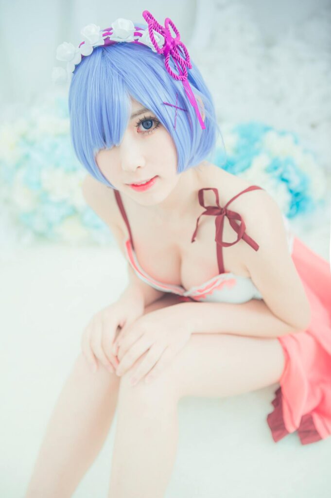 小酥酱（黑米粥）NO.009 雷姆睡衣 [24P/63MB]插图3