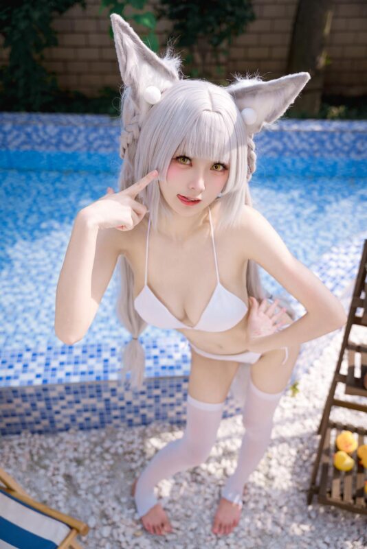 九柒喵 NO.007 - 朝凪泳装[29P/240MB]-无料摄影圈