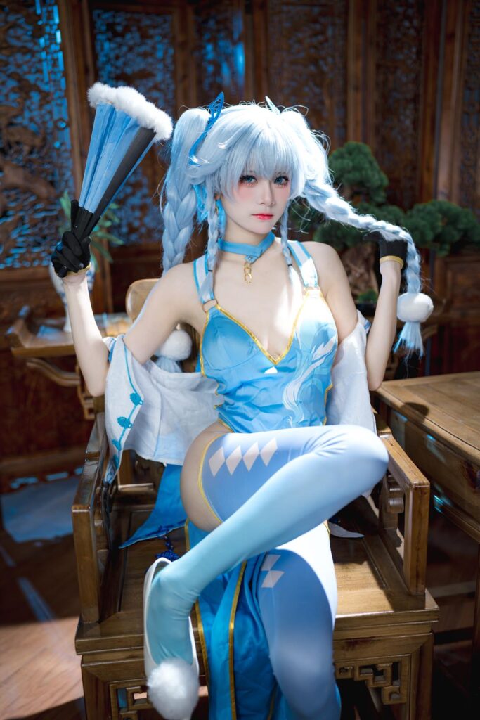 九柒喵 NO.009 – 翠雀媚[36P/382MB]插图3