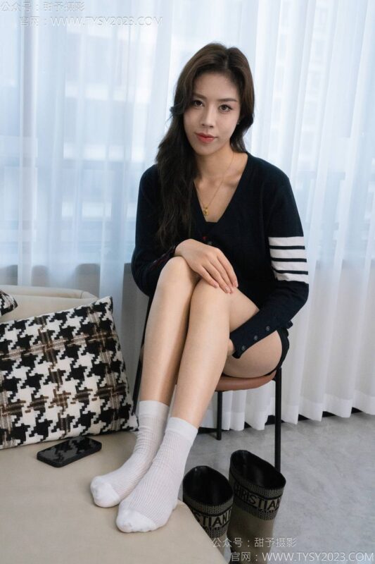 甜予摄影 NO.129 咖啡豆-长靴、白棉袜、裸足[134P/2V/10.1GB]-无料摄影圈