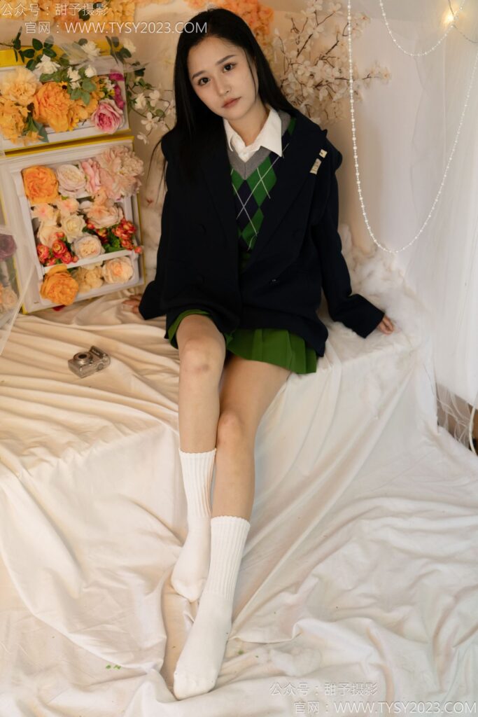 甜予摄影 NO.139 澜澜-皮鞋、白棉袜、裸足[116P/1V/9.97GB]插图3