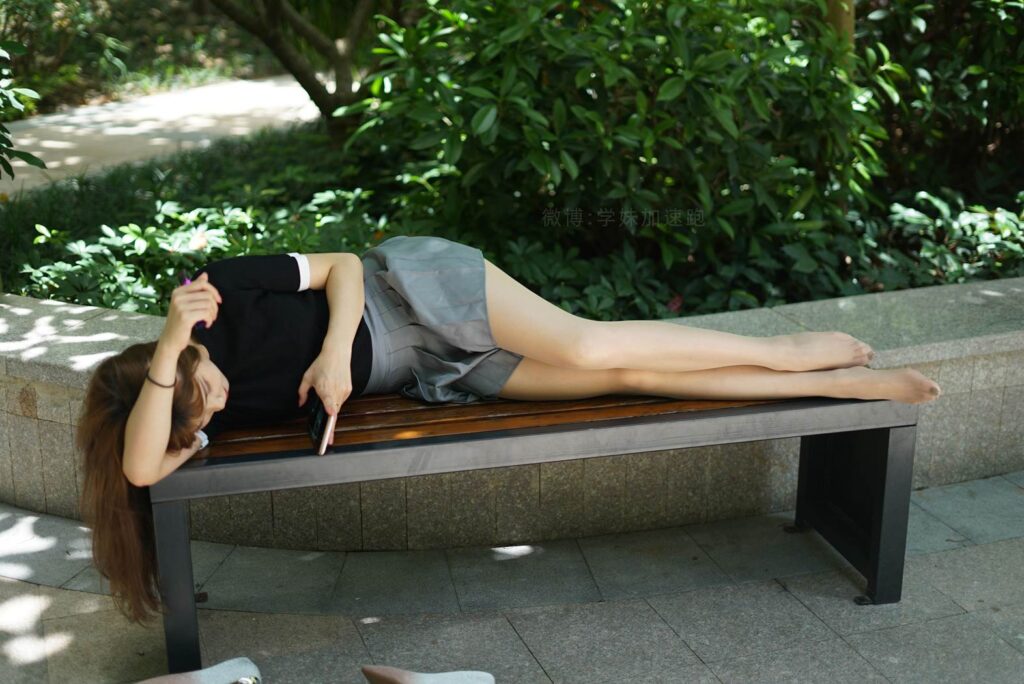 學妹加速跑 XM048 琪琪《这天气看有点热》[89P/1V/217MB]插图1