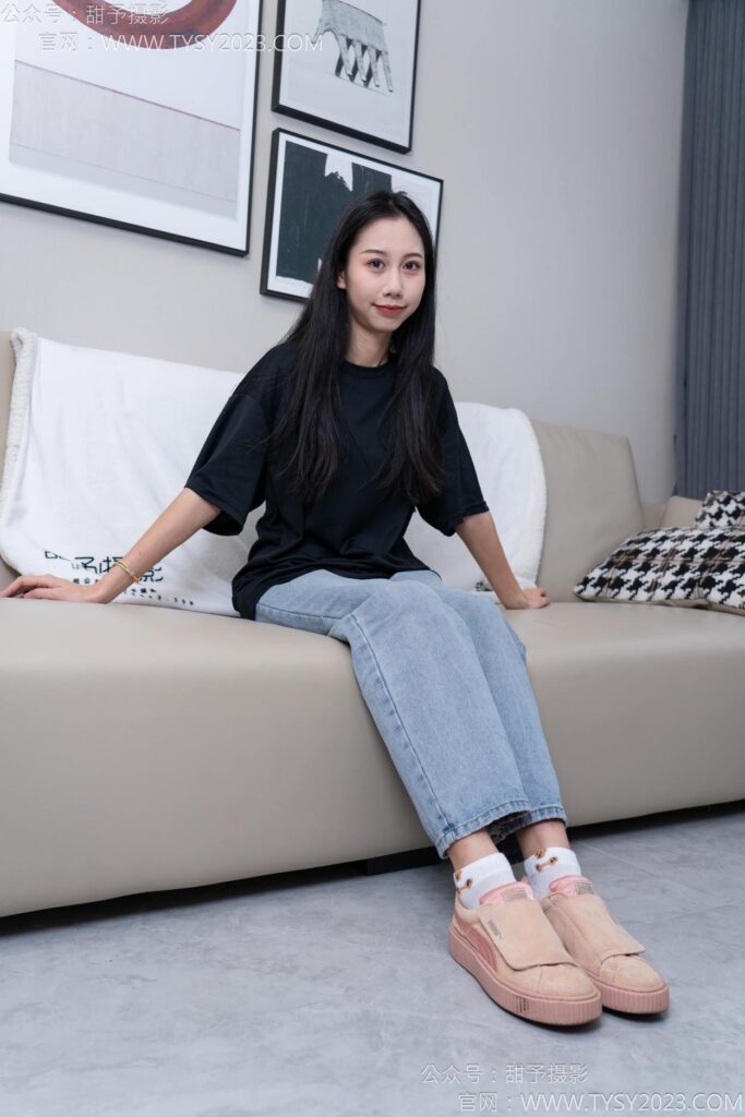 甜予摄影 NO.163 娃娃-板鞋、白棉袜、裸足[130P/2V/9.83GB]插图2