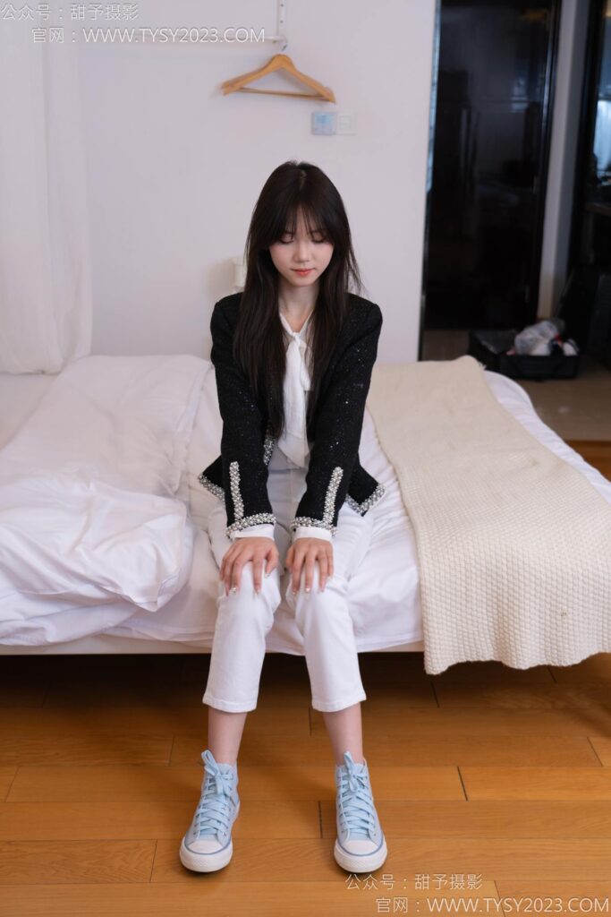 甜予摄影 NO.171 璇璇-帆布鞋、白棉袜、抖腿剧情[151P/2V/10.5GB]插图1