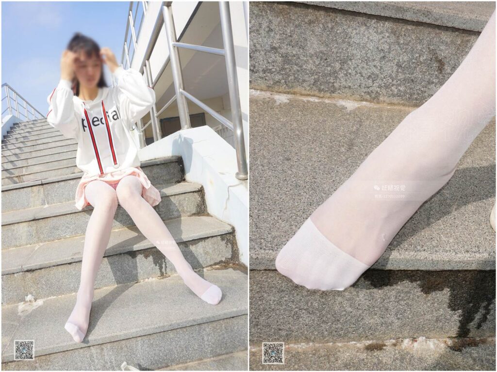 妖精视觉@NO.030 妮妮 白丝少女的百褶裙（第二期）[63P/48.9MB]插图1