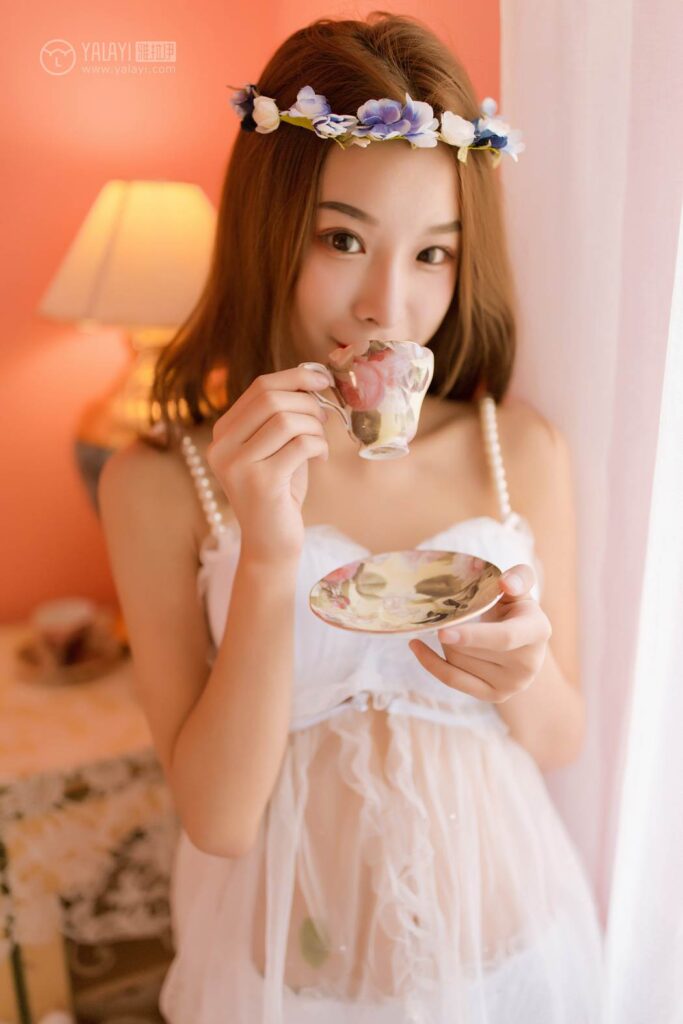 [YALAYI雅拉伊] 2019.03.27 No.099 粉色系少女私房 倩微微 [59P/546MB]插图3