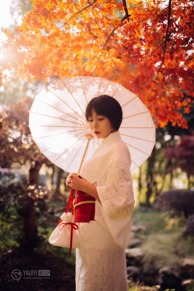 [YALAYI雅拉伊] 2018.12.04 No.136 夕阳下的和风少女 静静 [46P/609MB]插图2