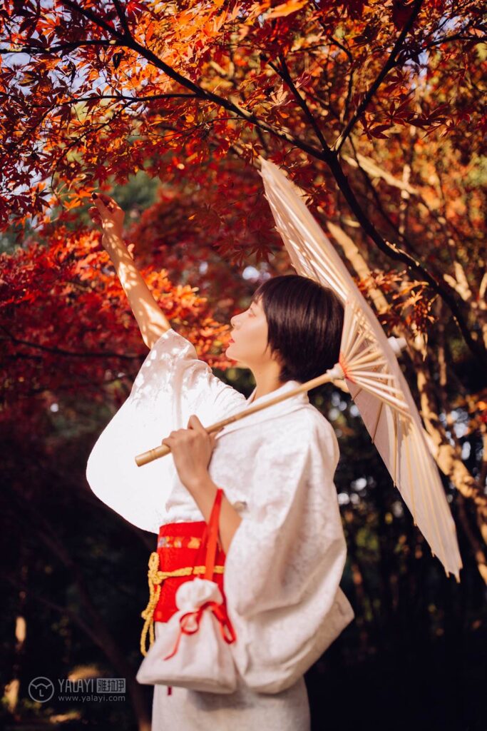 [YALAYI雅拉伊] 2018.12.04 No.136 夕阳下的和风少女 静静 [46P/609MB]插图3