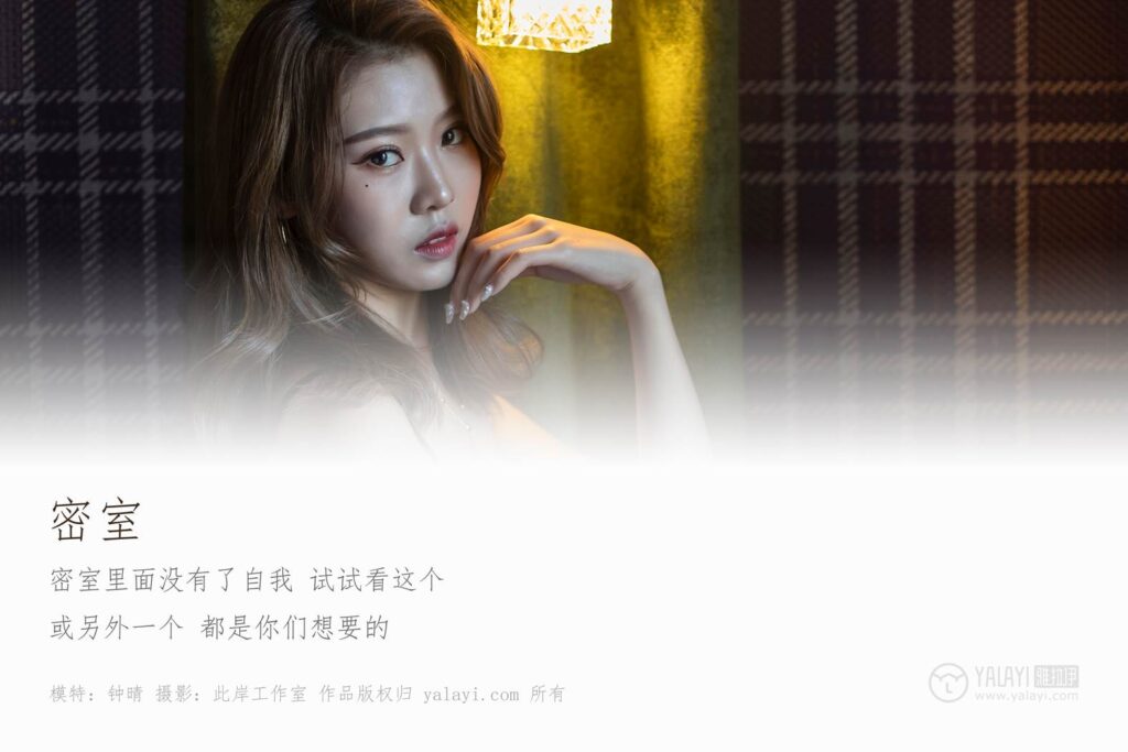 [YALAYI雅拉伊] 2019.02.21 No.200 黑丝密室 钟晴 [43P/480MB]插图1