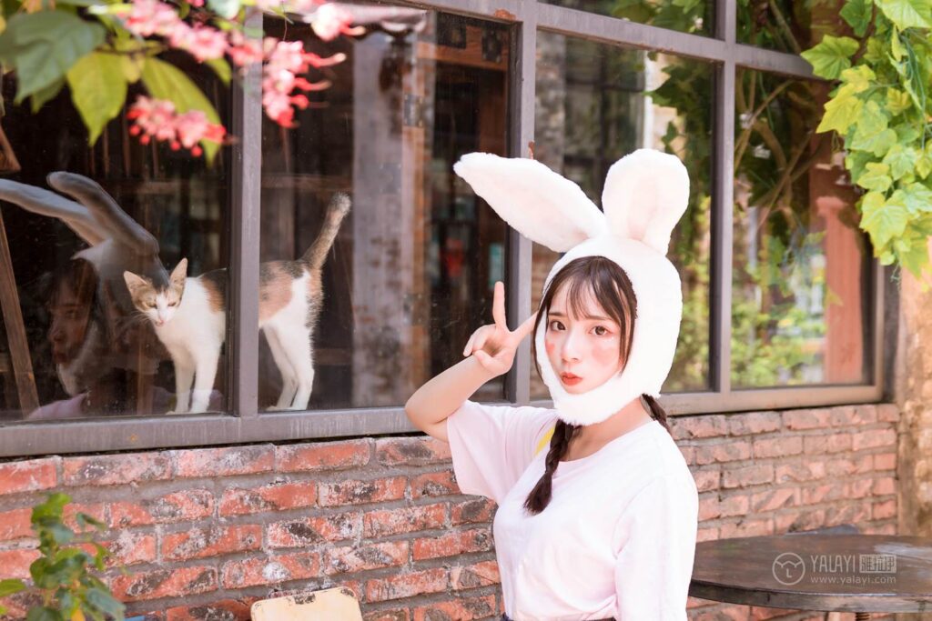 [YALAYI雅拉伊] 2019.04.20 No.251 小兔子乖乖 阿橙 [42P/404MB]插图3